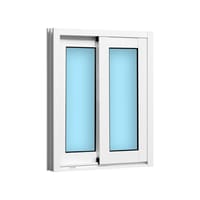 VENTANA ALUMINIO CORREDERA BLANCA 50X60CM - 3