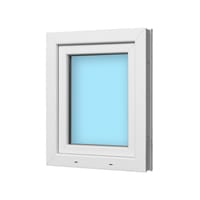 VENTANA PVC OSCILOBATIENTE BLANCA 60X70CM IZQUIERDA - 2