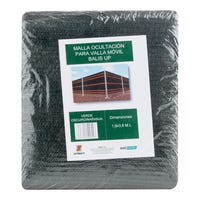 MALLA VALLA MÓVIL NARANJA/VERDE 90% OCULTACIÓN 1,9X3,6 M - 3
