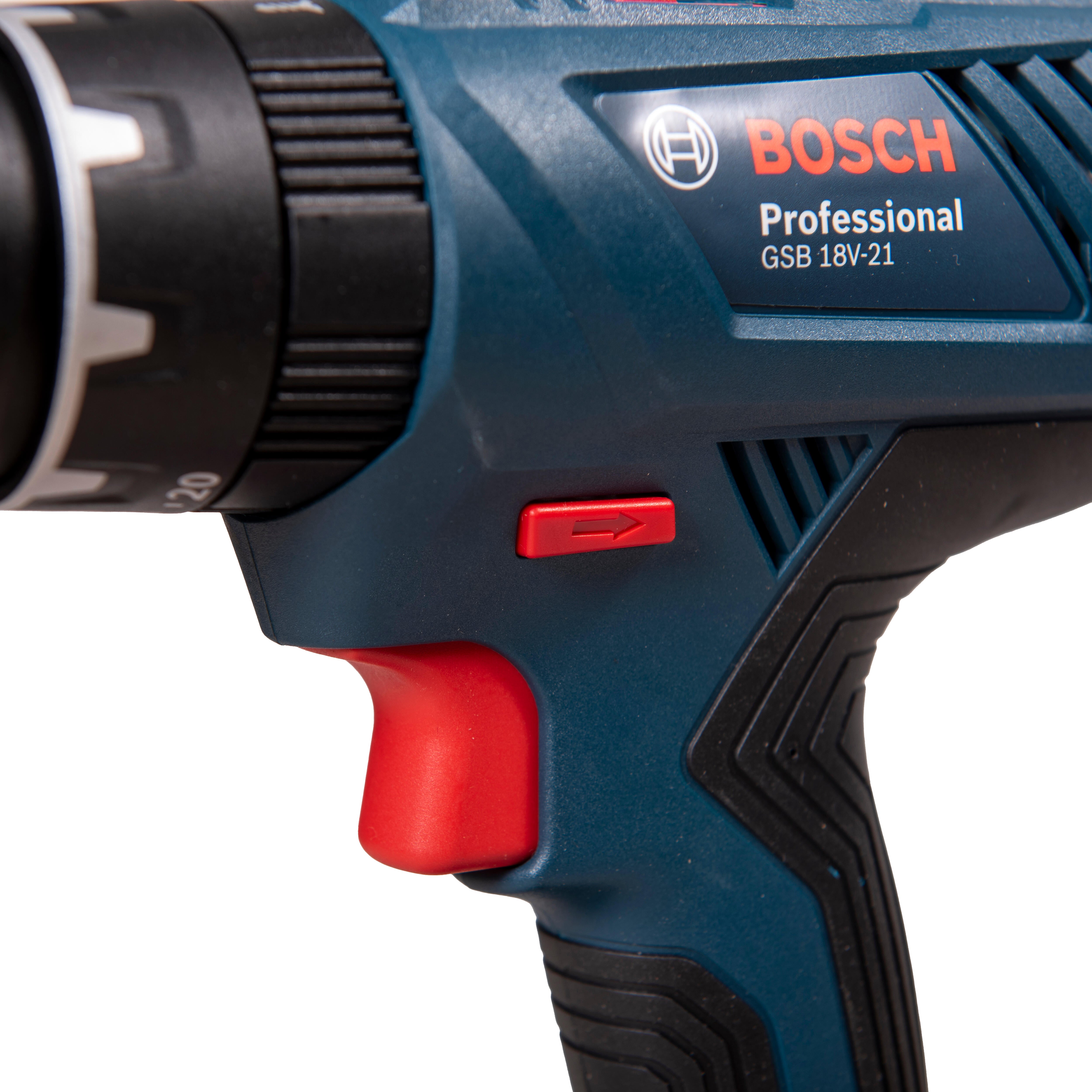 PACK TALADRO GSB 18V-21 + ATORNILLADOR DE IMPACTO GDR 18V-160 BOSCH - 4