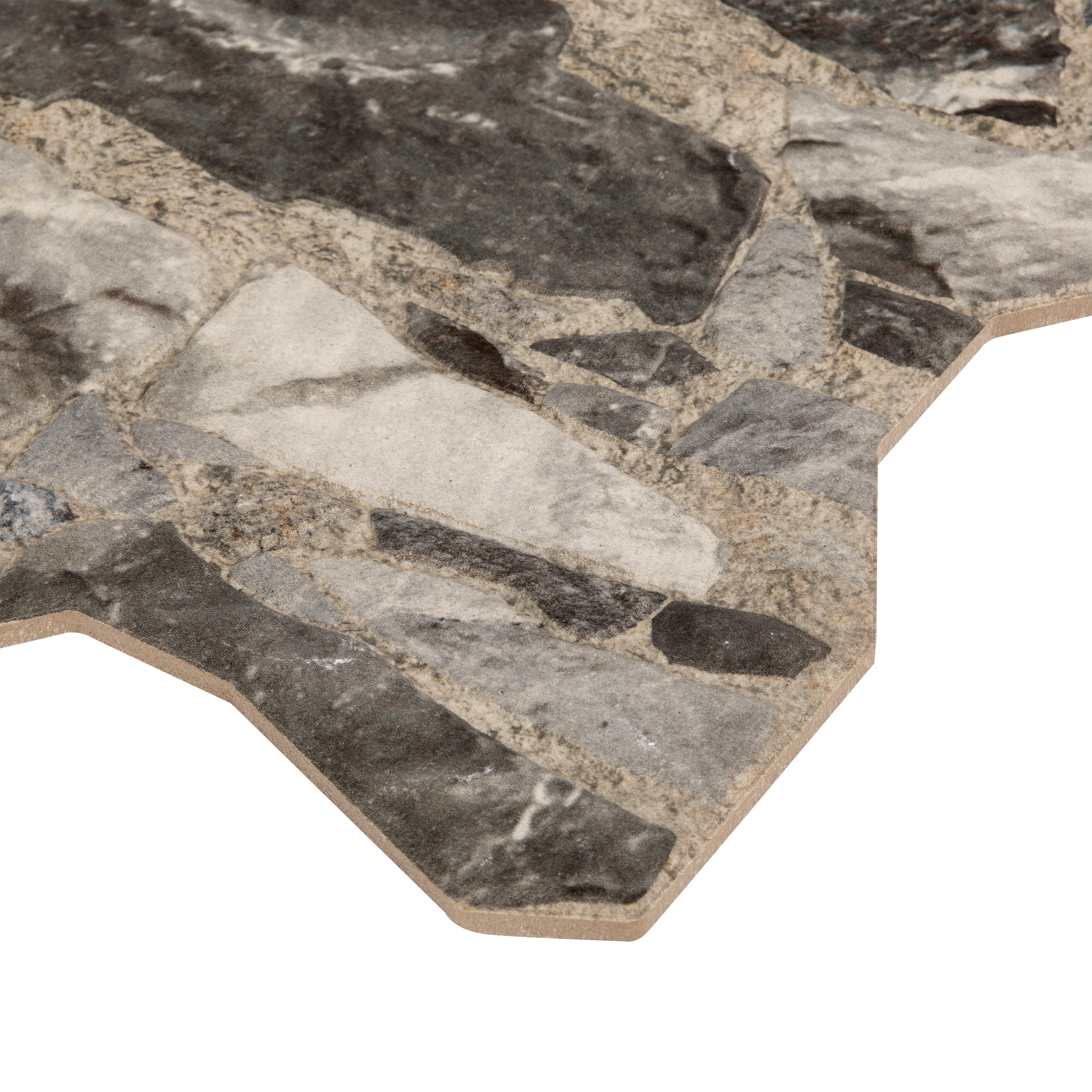 REVESTIMIENTO PORCELÁNICO 40X60CM MURALLA GRIS - 3