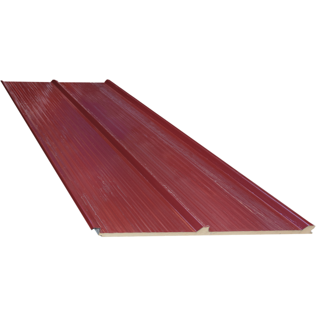 PANEL SÁNDWICH  3 GRECAS ROJO/BLANCO 3 CM 3X1 M