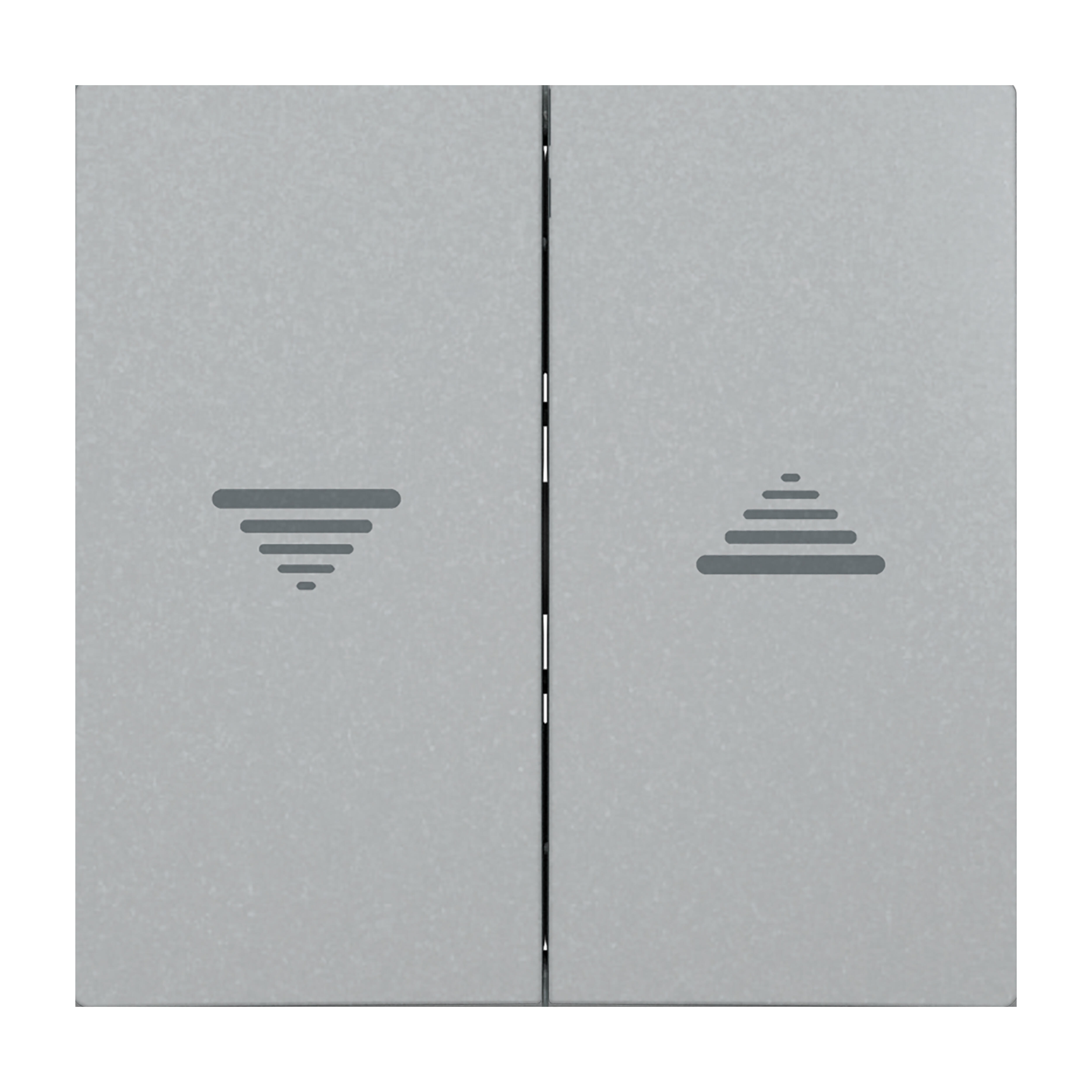 INTERRUPTOR PERSIANA SERIE VIVA PLATA - 2