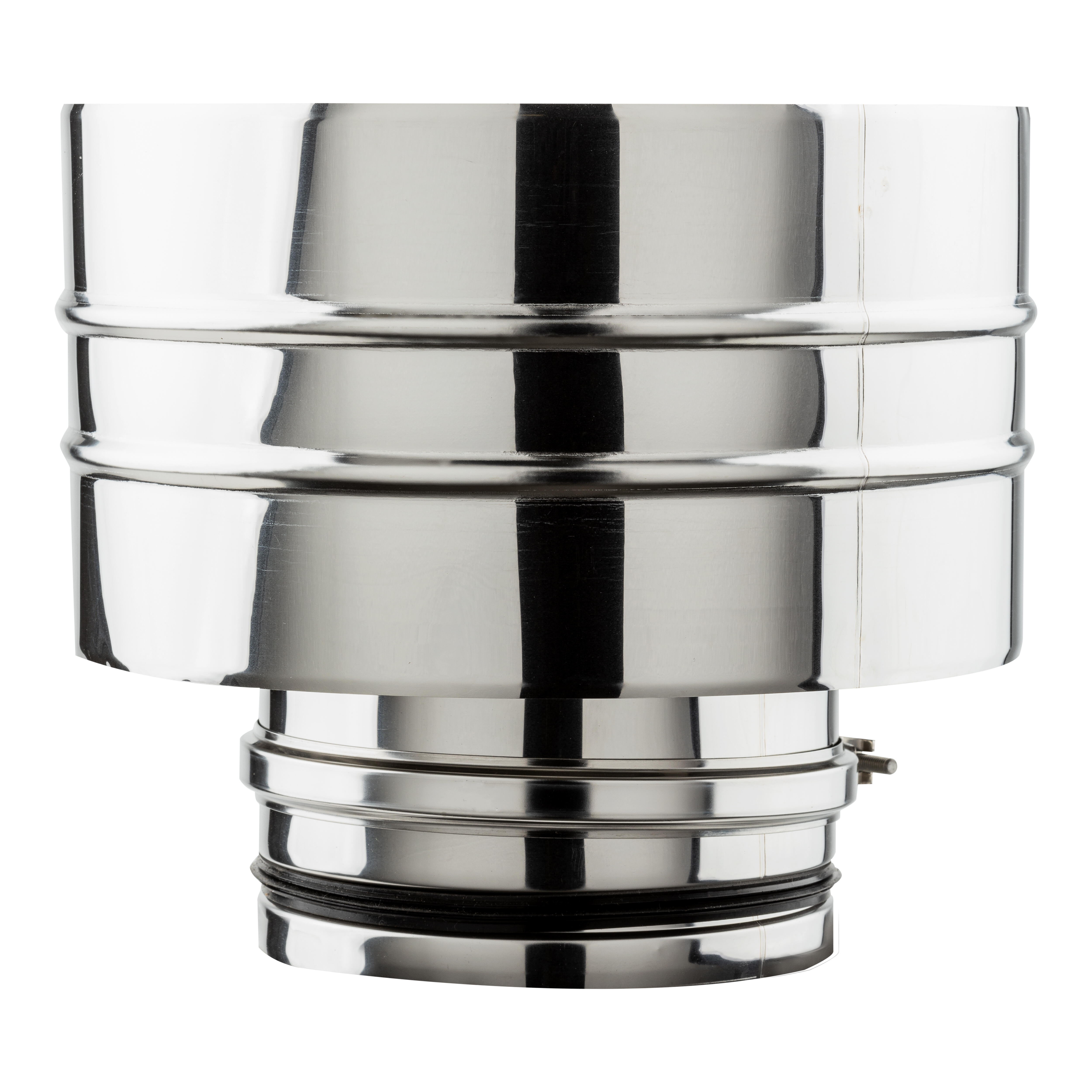 SOMBRERETE INOXIDABLE PARED SIMPLE 150MM - 2