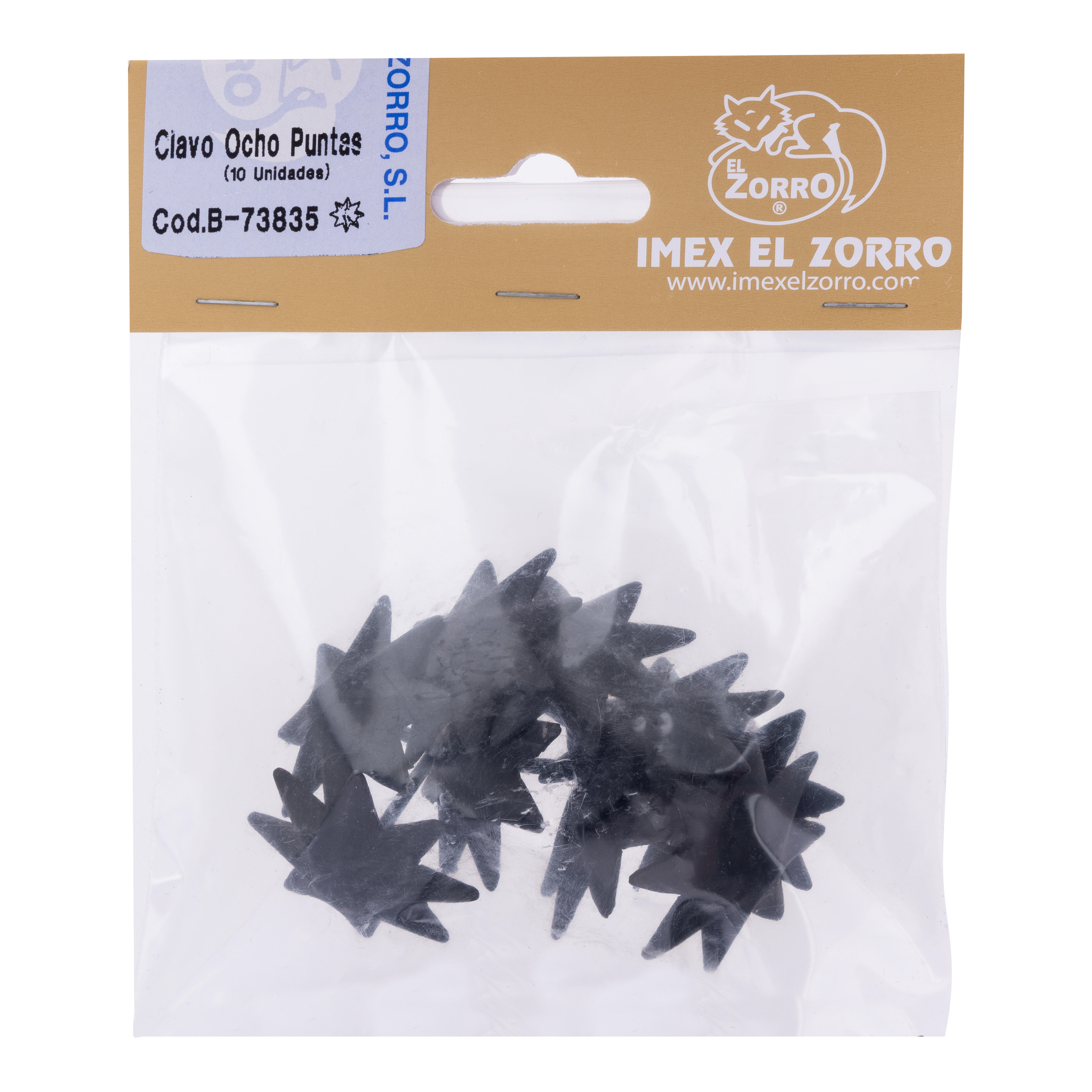 CLAVO FORJA ESTRELLA 35 X 30 MM. 10 UDS - 4