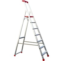 ESCALERA DOMÉSTICA DE ALUMINIO 7 PELDAÑOS  - 4