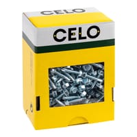 TORNILLOS ROSCA CHAPA PARA METAL CINCADOS 4,2X19MM. 500UDS - 2