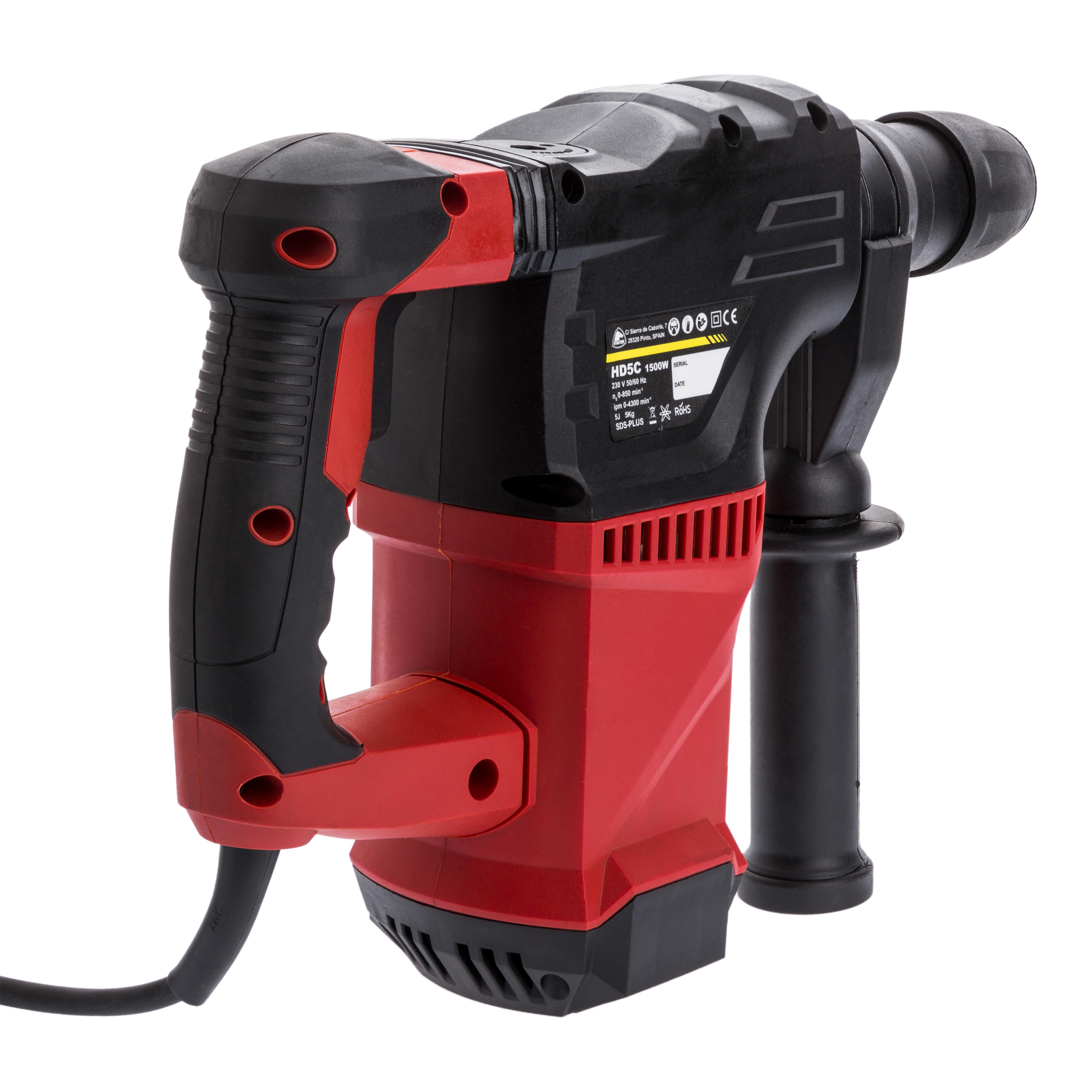 MARTILLO COMBINADO 1500W 5J STAYER HD5CK - 2