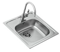 FREGADERO DE COCINA 1 SENO TEKA CUADRADO 50 X 51 X 15 CM - 2