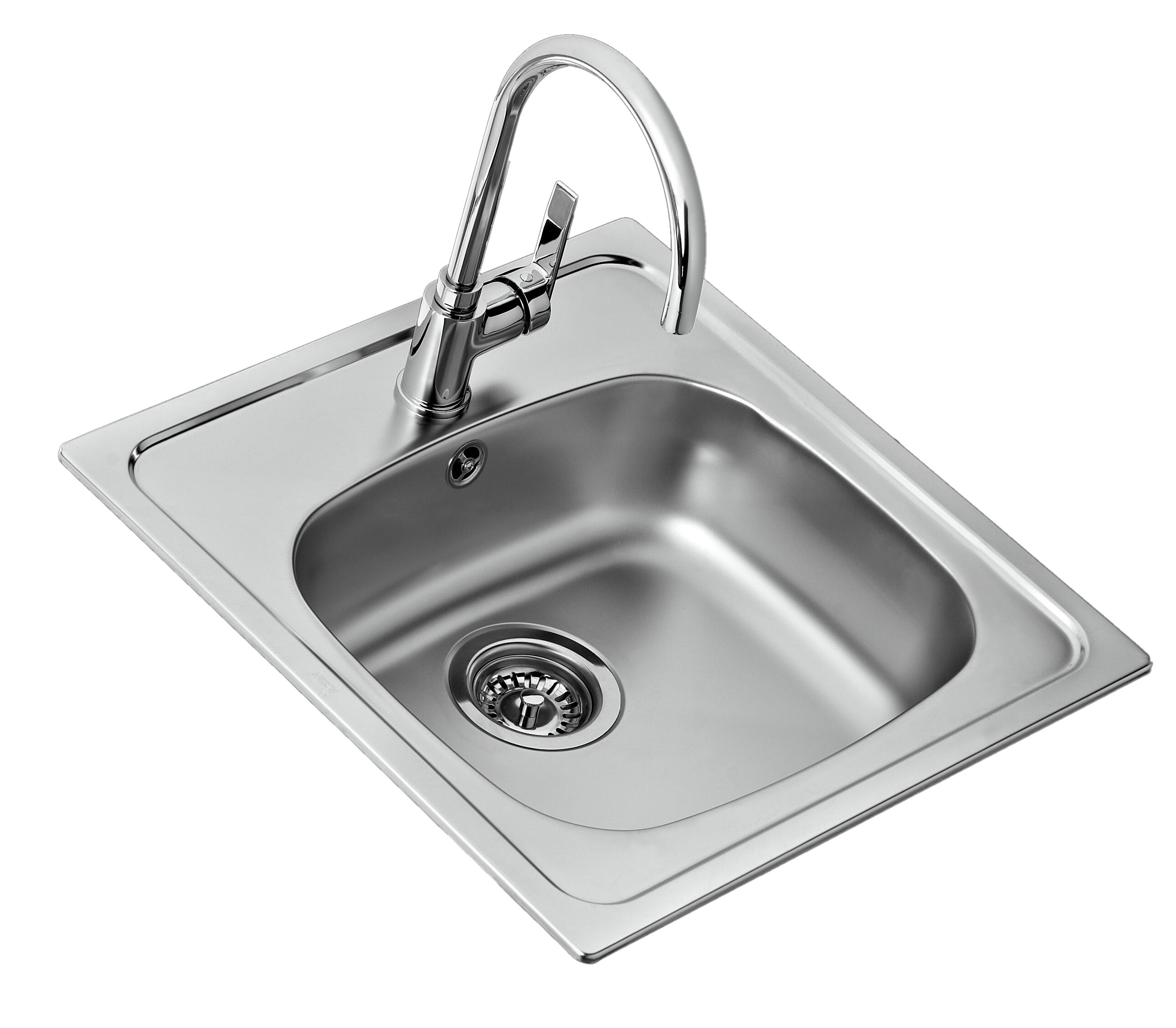 FREGADERO DE COCINA 1 SENO TEKA CUADRADO 50 X 51 X 15 CM - 2