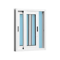VENTANA ALUMINIO CORREDERA BLANCA 50X60CM - 2