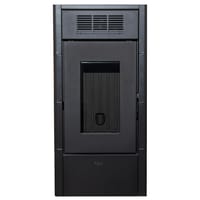 ESTUFA DE PELLETS CANALIZABLE PEGASO SABA 15KW - 2