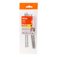 TACO LARGO DE EXPANSIÓN DIÁMETRO 8MM LONGITUD 100MM CON TORNILLO FISCHER 4UDS - 2