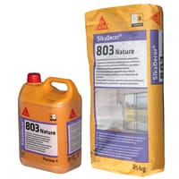 MORTERO DE REGULARIZACIÓN SIKADECOR-803 NATURE 30 KG GRIS - 1