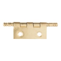 BISAGRA HIERRO 35 X 30  MM. CON REMATE LATONADA. 4 UDS - 2