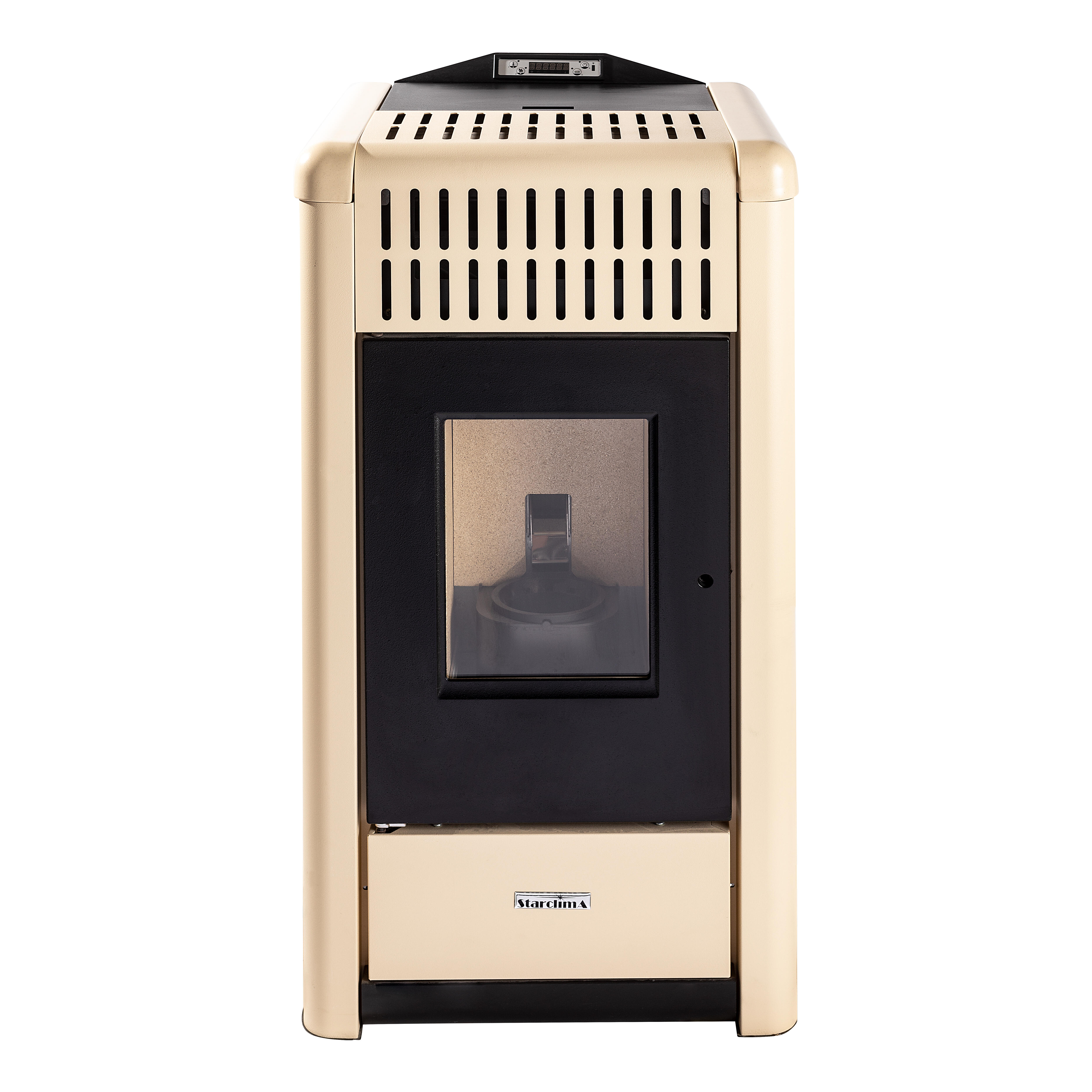 ESTUFA DE PELLETS CANALIZABLE STARCLIMA TIERRA 10KW - 2