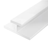 PERFIL H PVC BLANCO 25X4X12MM 2,6M - 2