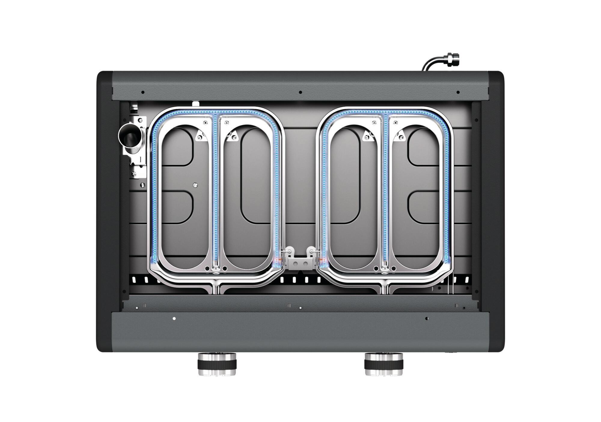 Plancha de gas campingaz othello 2 de 2 quemadores y 6 kw de potencia recomendado para de 6 a 10 personas
