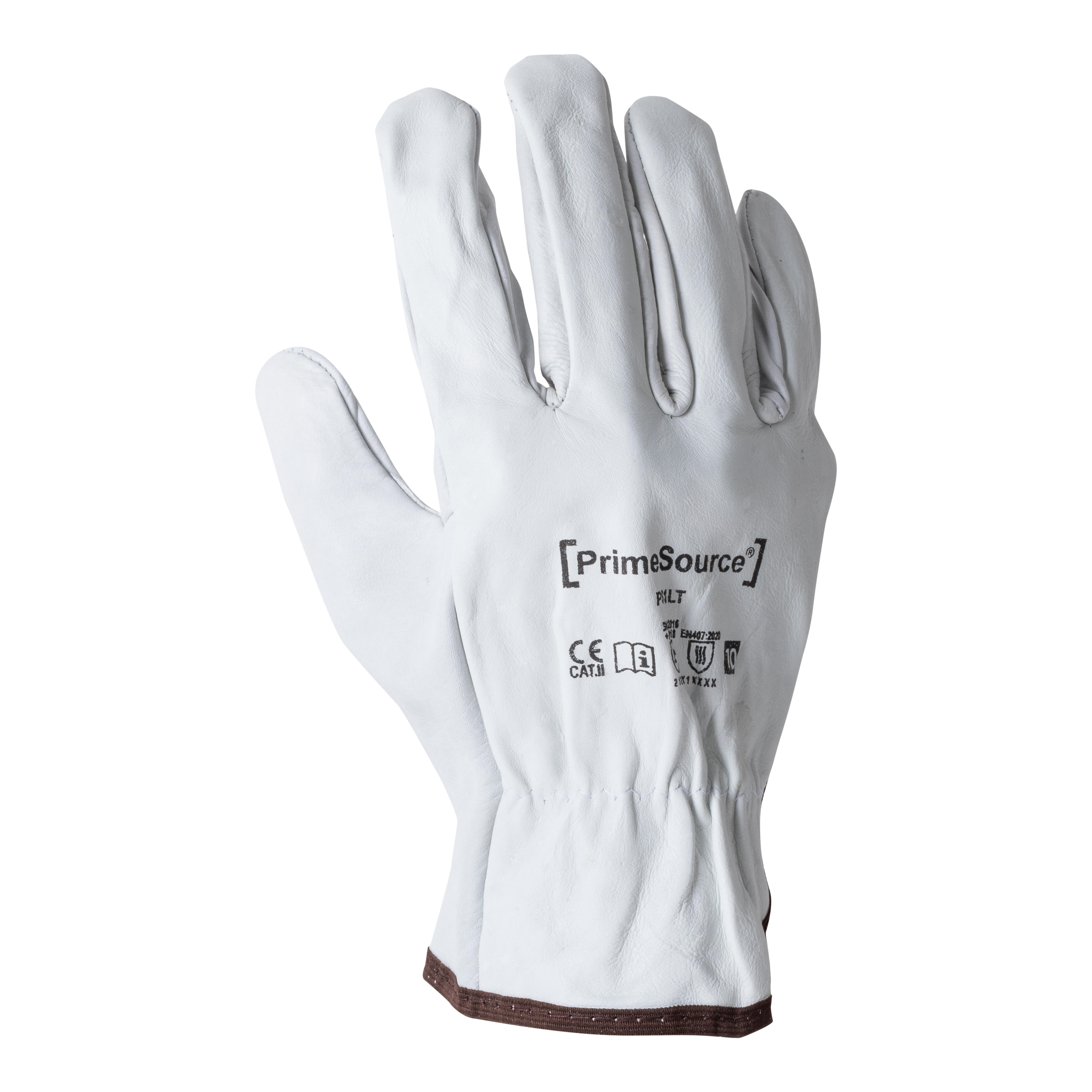 GUANTE CUERO FLOR  BLANCO TALLA 9 JUBA  BNPS1LT  - 2