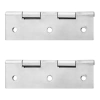 BISAGRA ACERO INOXIDABLE 90 X 50  MM. 2 UDS - 3