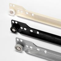 GUÍA PARA CAJÓN 35CM NEGRA FIJACION LATERAL - 3