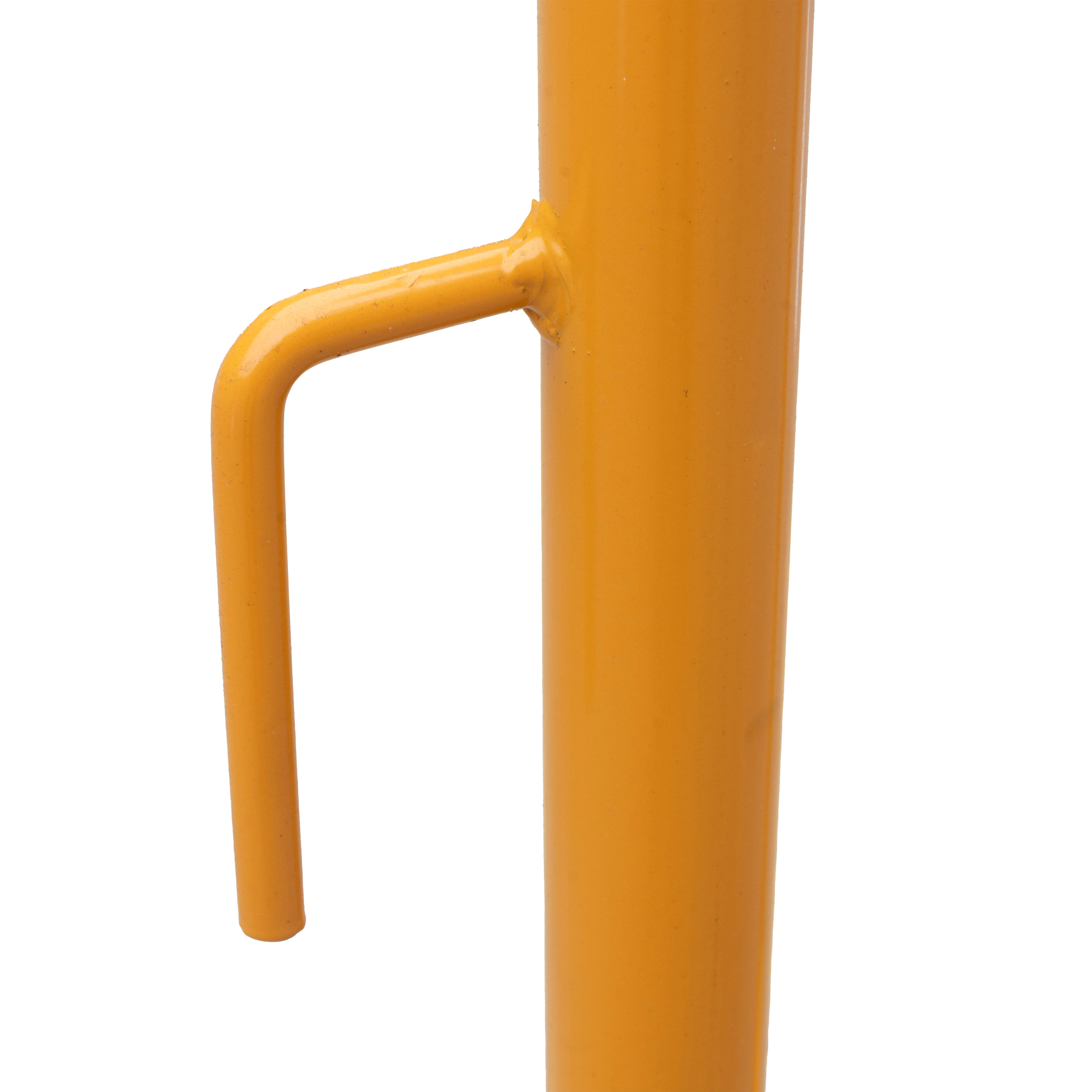 VALLA MÓVIL PEATONAL EN ACERO PINTADO 2,5X1M - 2