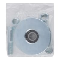 RUEDA PARA PUERTA CORREDERA  100  MM. PARA PERFIL U 20 MM - 3