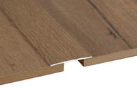 PERFIL TRANSICIÓN ADHESIVO DE ALUMINIO ROBLE MAREKE/PERAL 90 CM - 2