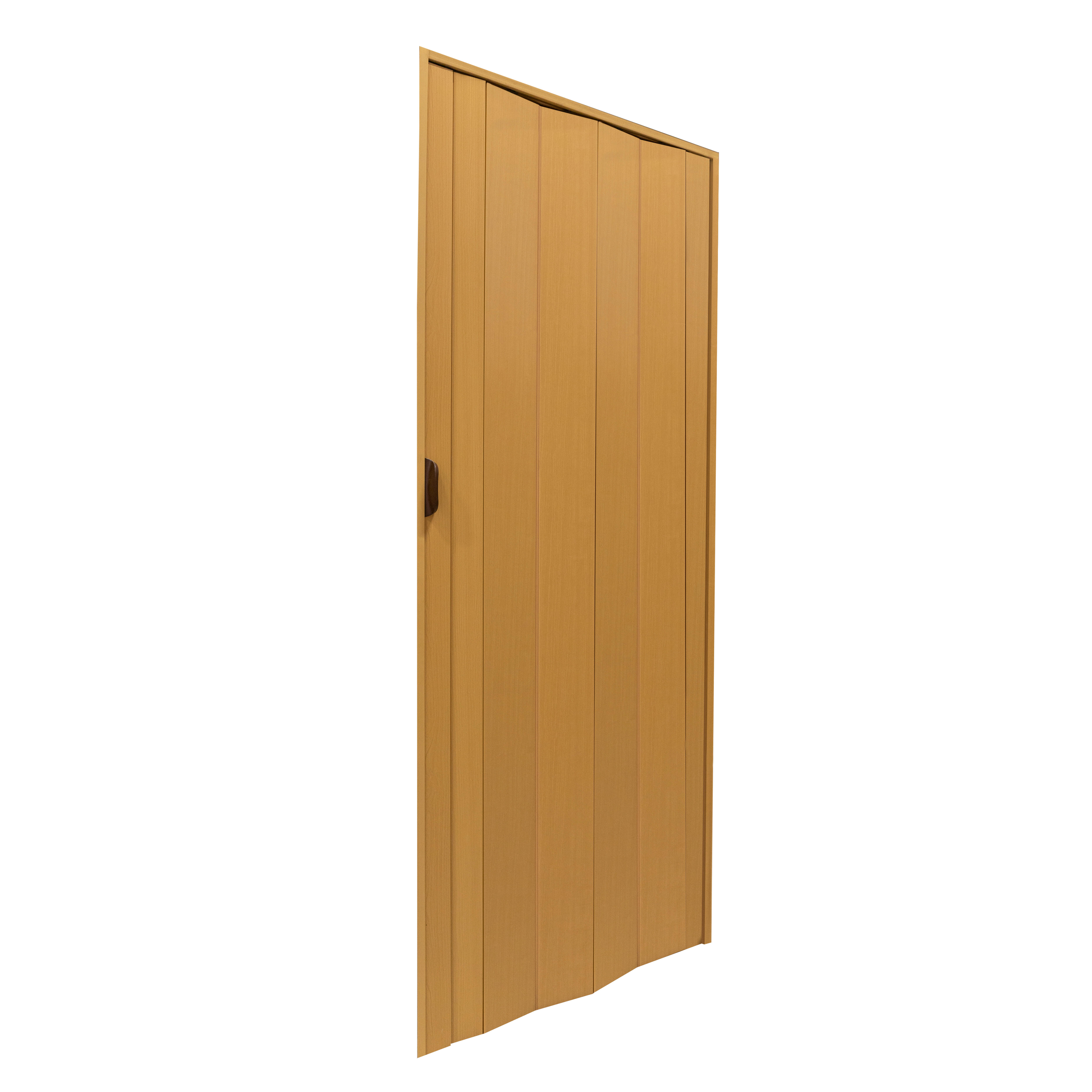 PUERTA PLEGABLE PVC MADERA CLARA 84 CM - 2
