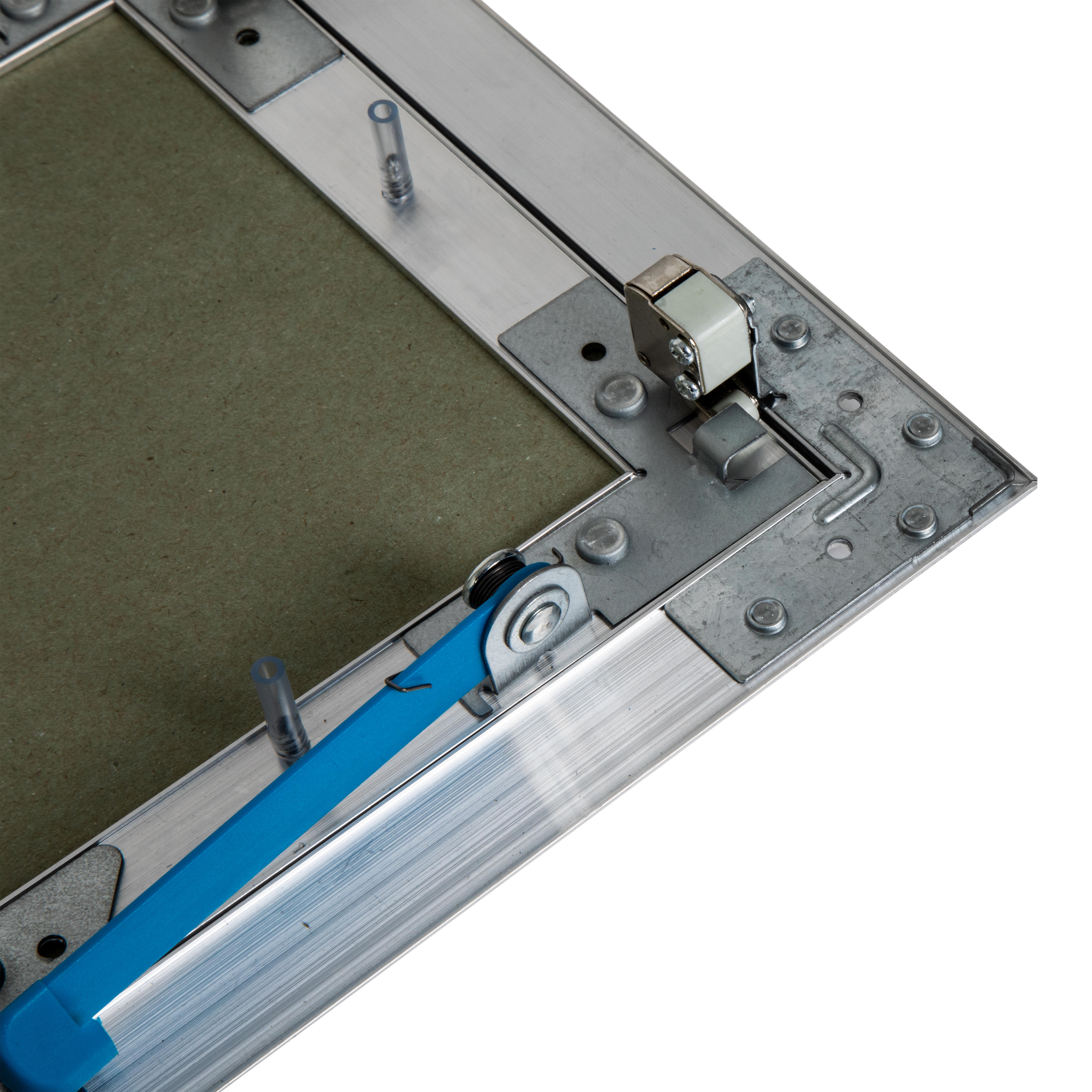 TRAMPILLA DE INSPECCIÓN MARCO ALUMNIO Y PLACA DE YESO HIDRÓFUGA 20X20 CM - 4