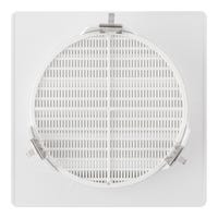 REJILLA DE VENTILACION EMPOTRABLE PLASTICO 15 X 15 CM - 3