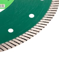 DISCO DE DIAMANTE MESA DE CORTE PORCELÁNICO BANDA CONTÍNUA TURBO 250MM CLIPPER - 2