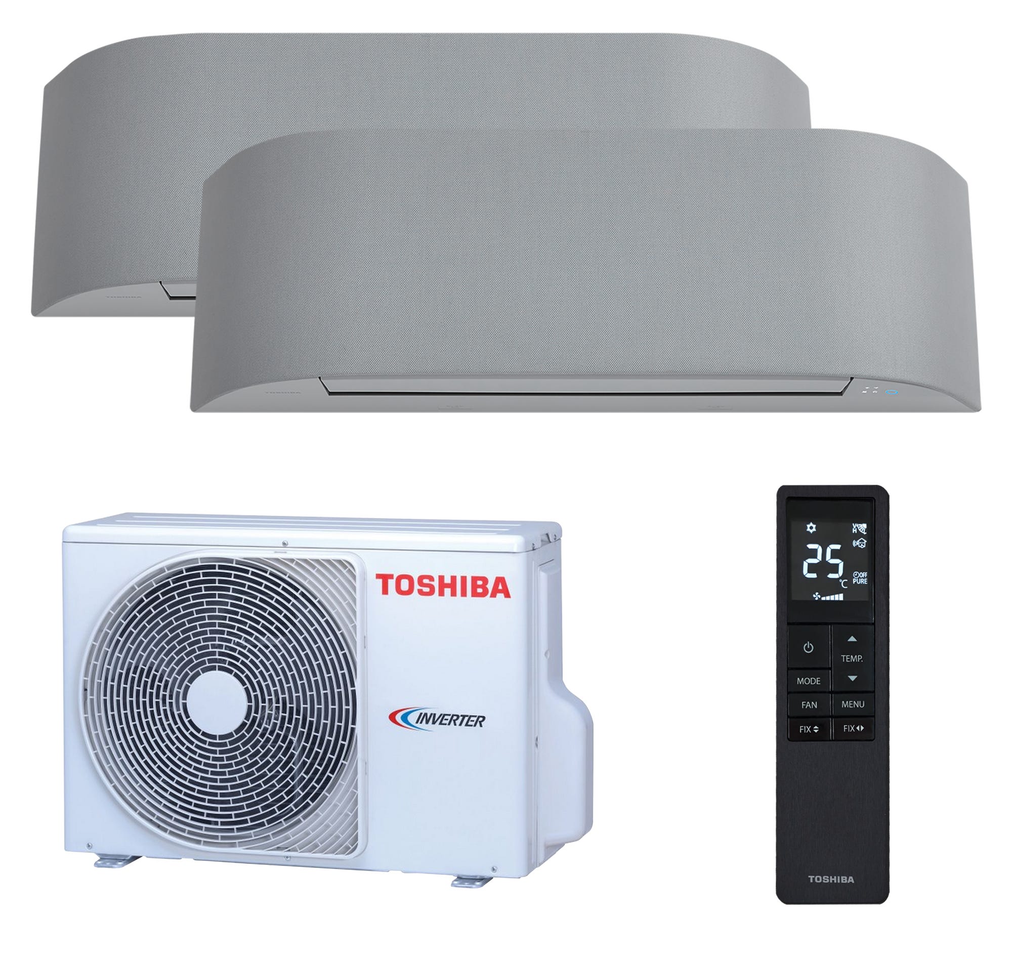 Aire Acondicionado Multisplit 2x1 TOSHIBA HAORI 2000 4000 Fg Blanco 5 aire-acondicionado-multisplit-2x1-toshiba-haori-2000-4000-fg-blanco-5