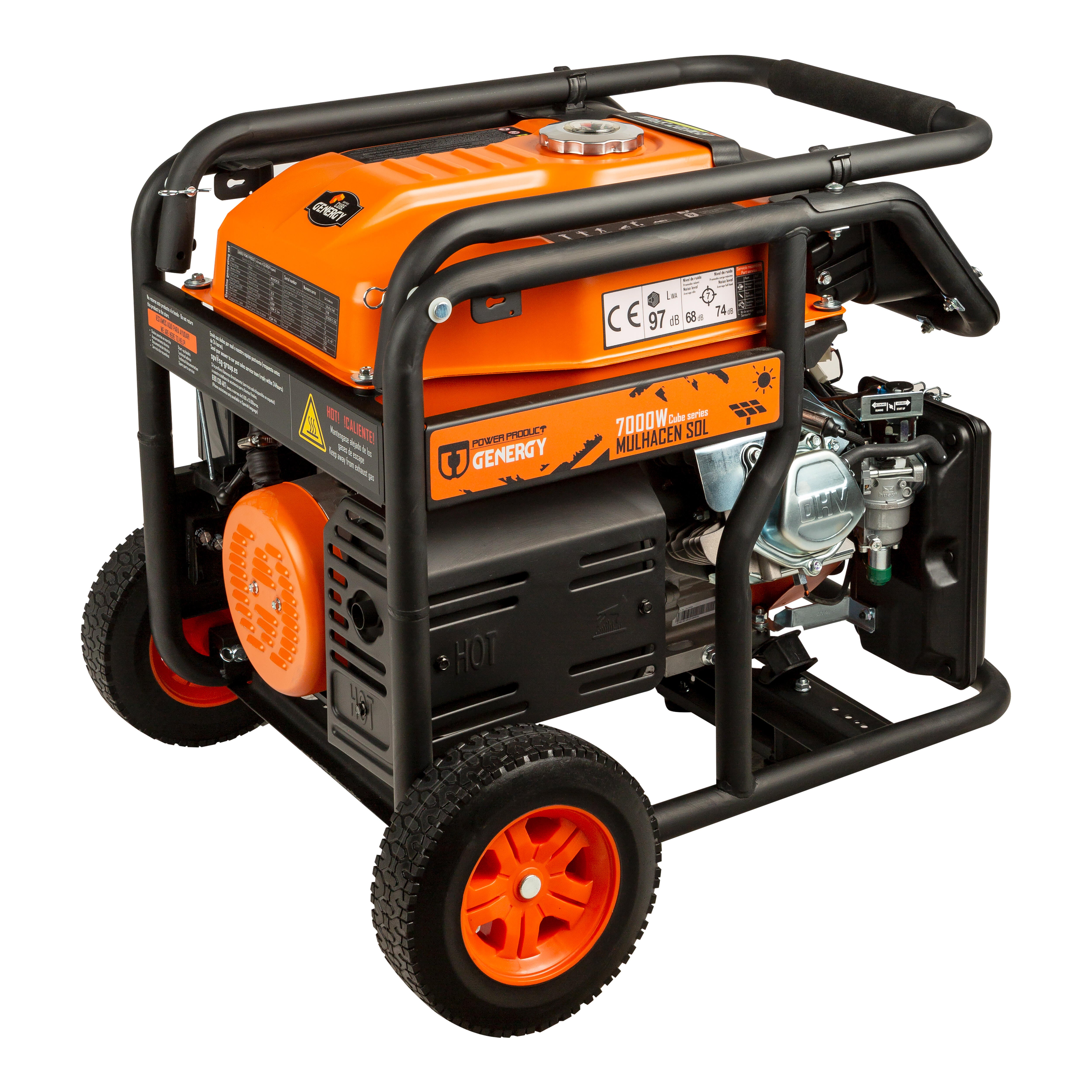 GENERADOR ELÉCTRICO GASOLINA 7000W GENERGY MULHACEN SOL - 4