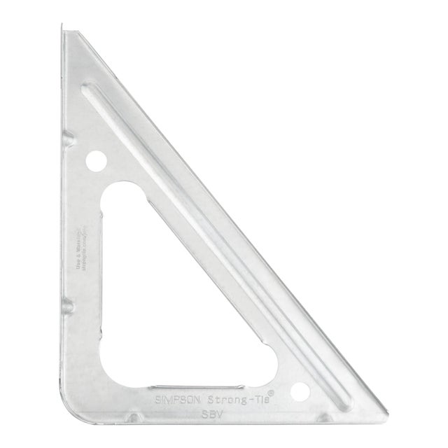 ESCUADRA METÁLICA REFORZADA SOPORTE 20X232X279MM GALVANIZADA