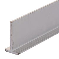 PERFIL EN T ALUMINIO ANODIZADO 10X16X1,4MM 2,6M - 2