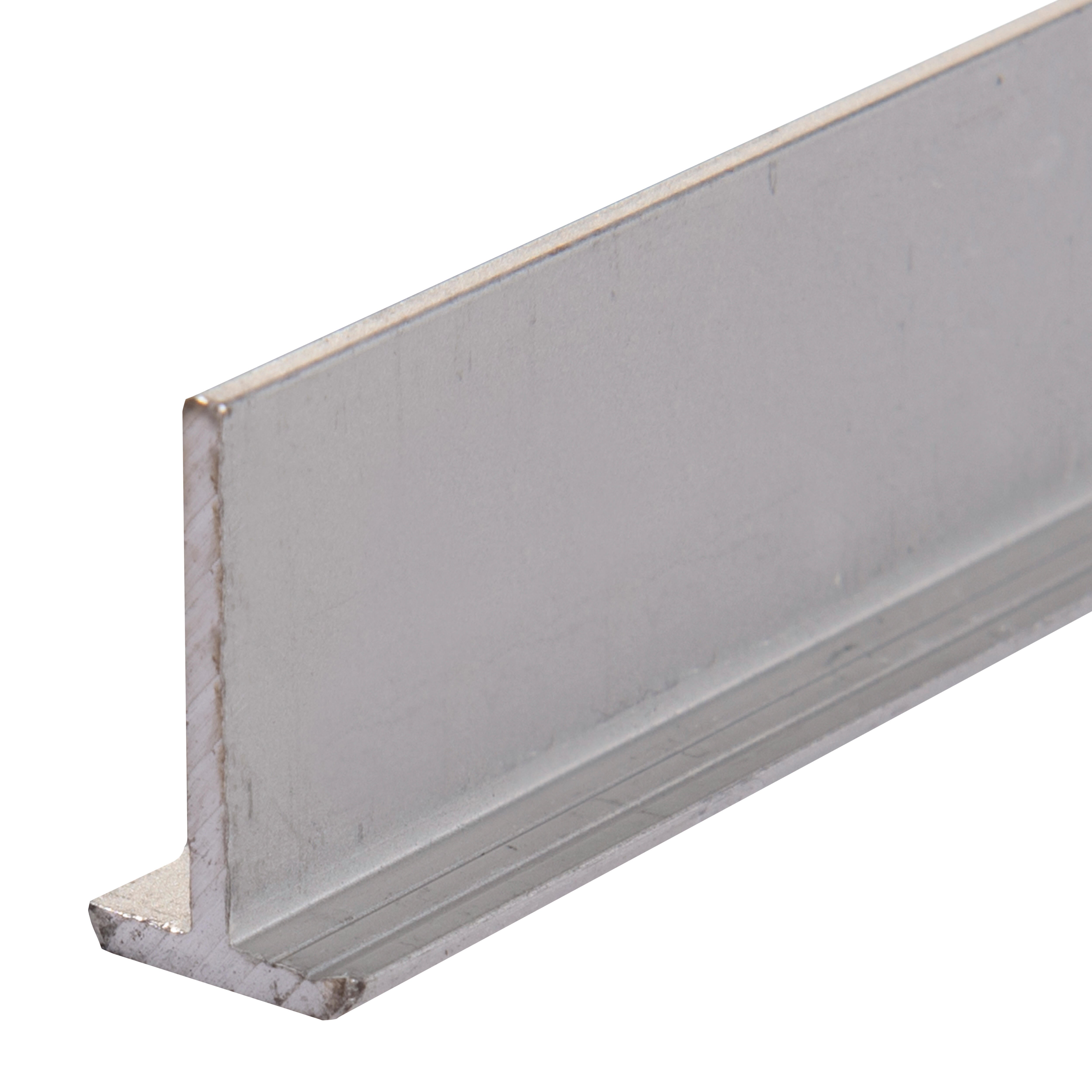 PERFIL EN T ALUMINIO ANODIZADO 10X16X1,4MM 2,6M - 2