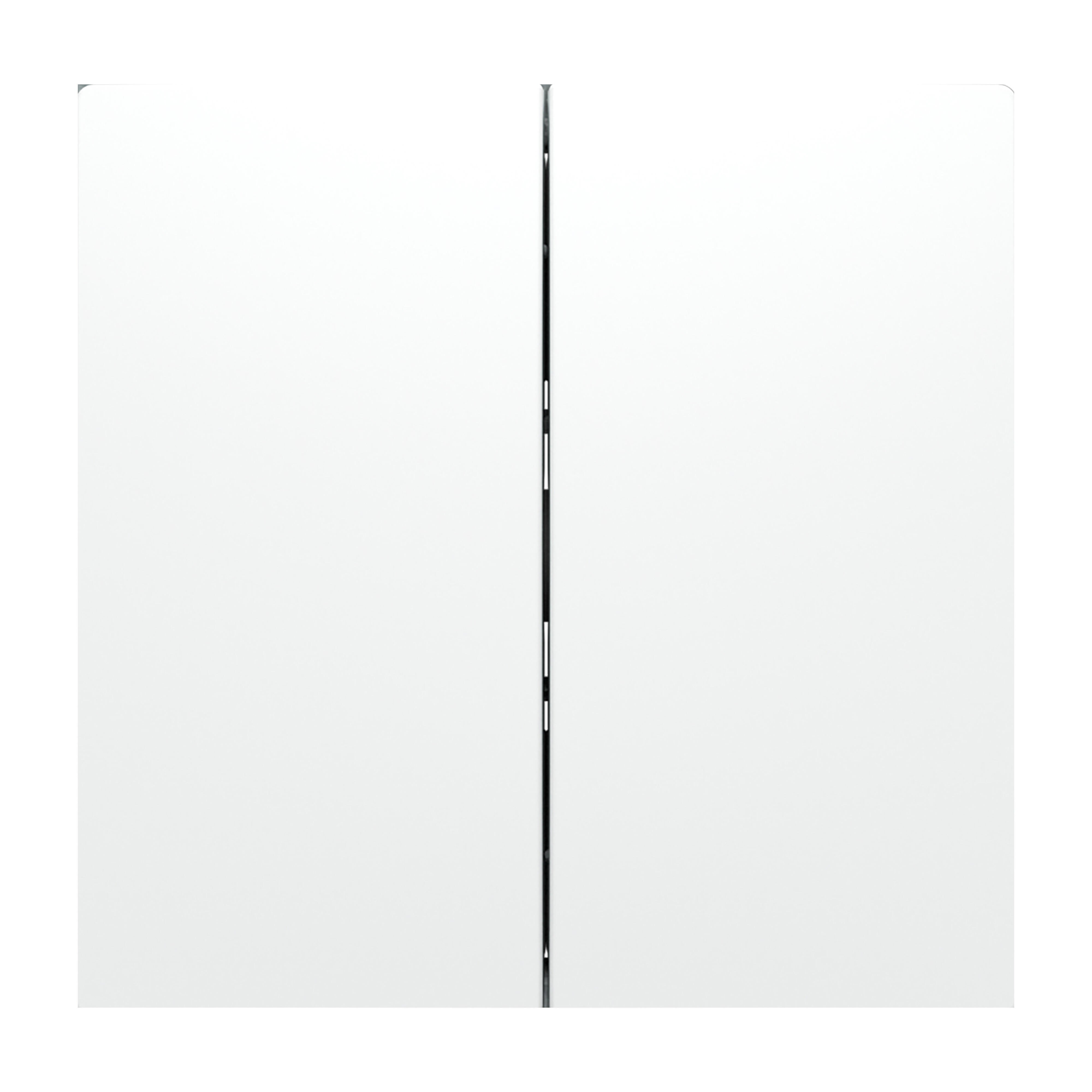 CONMUTADOR DOBLE SERIE VIVA BLANCO - 2