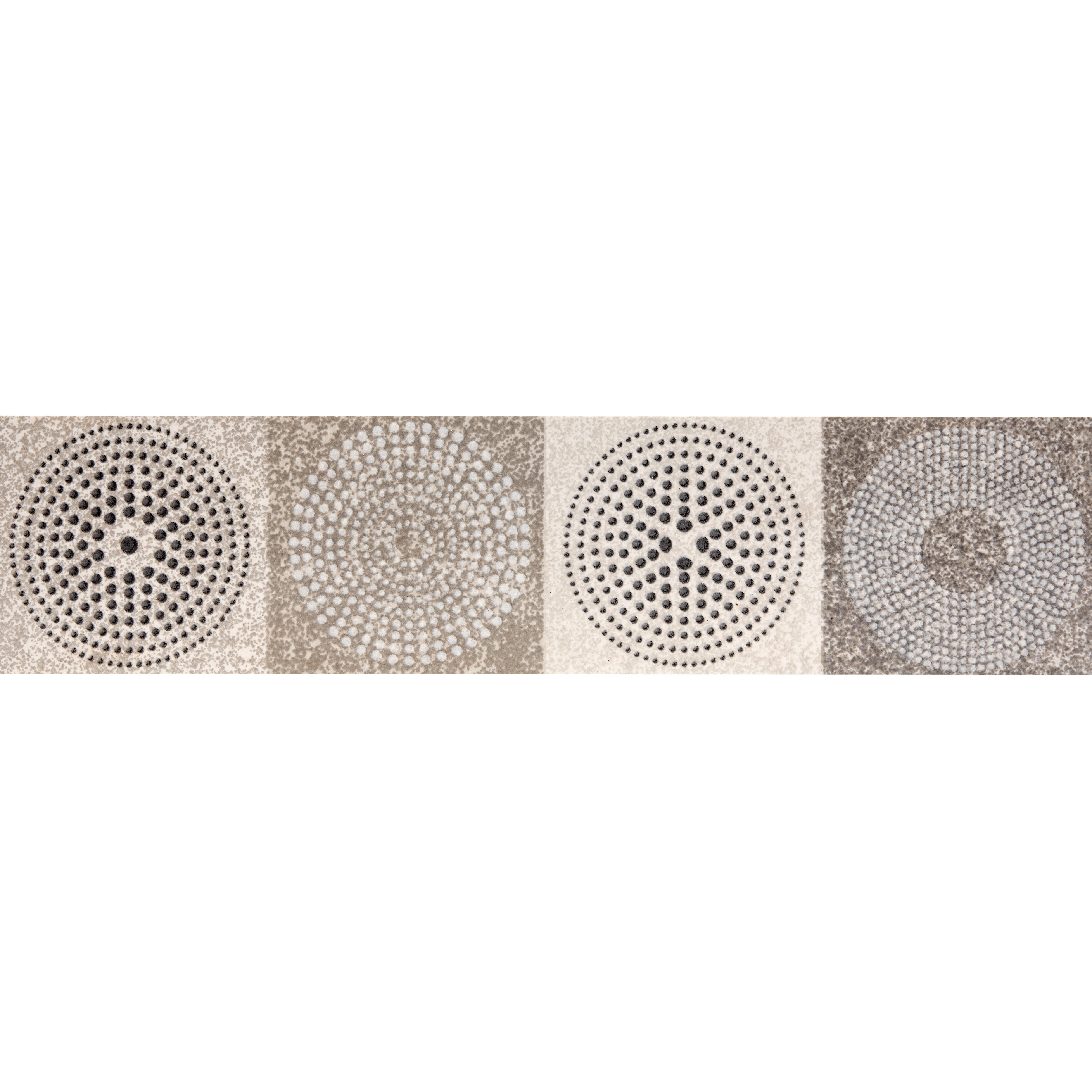 CENEFA CERÁMICA 7X30CM 7355 GRIS. PACK 3 UNIDADES - 2