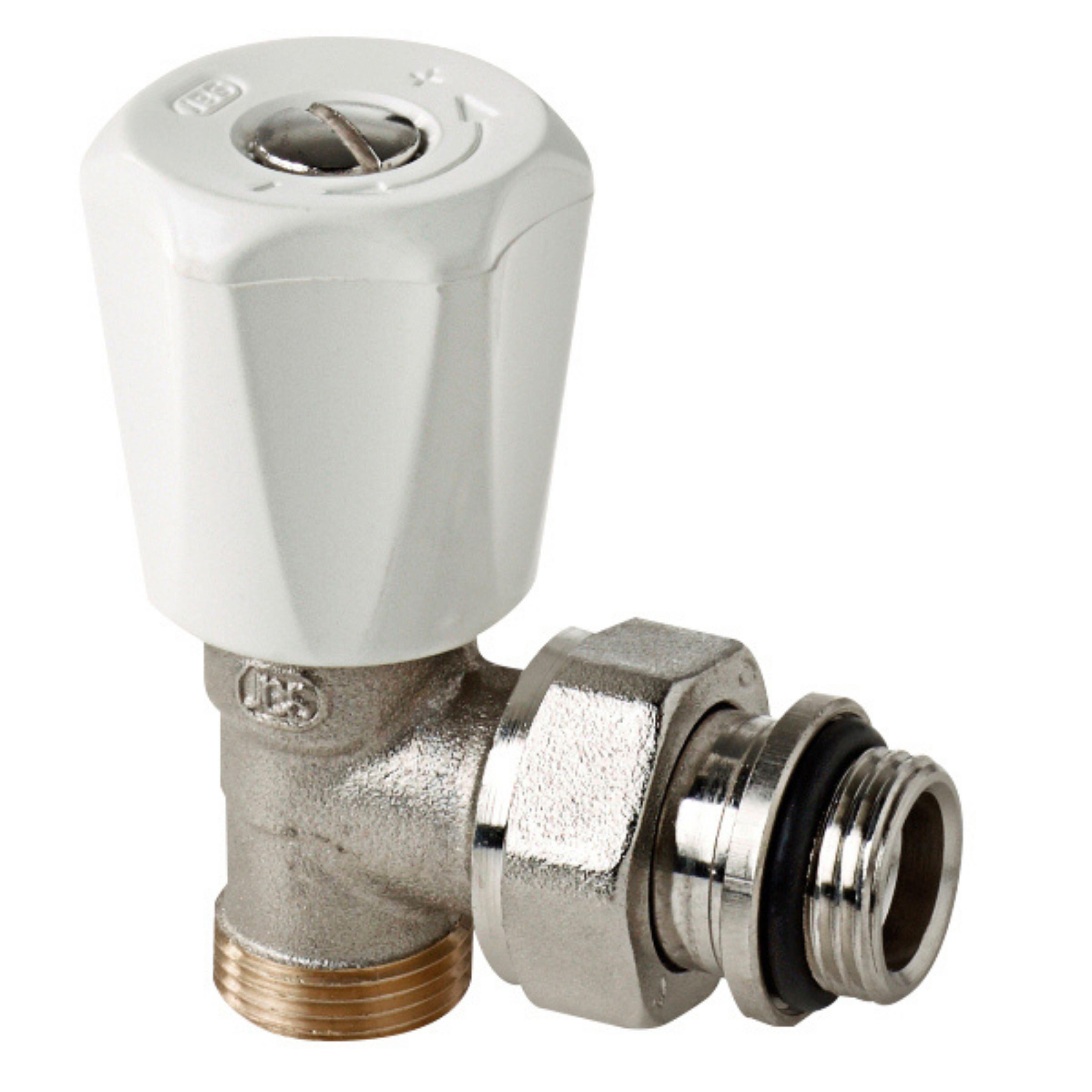 VÁLVULA SIMPLE ESCUADRA  MACHO Ø 1/2