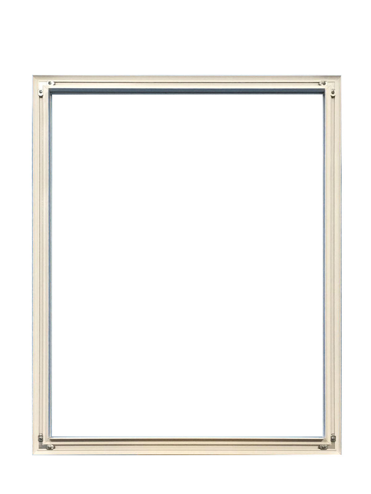 KIT TAPAJUNTAS ALUMINIO BLANCO LACADO 4 CM - 2