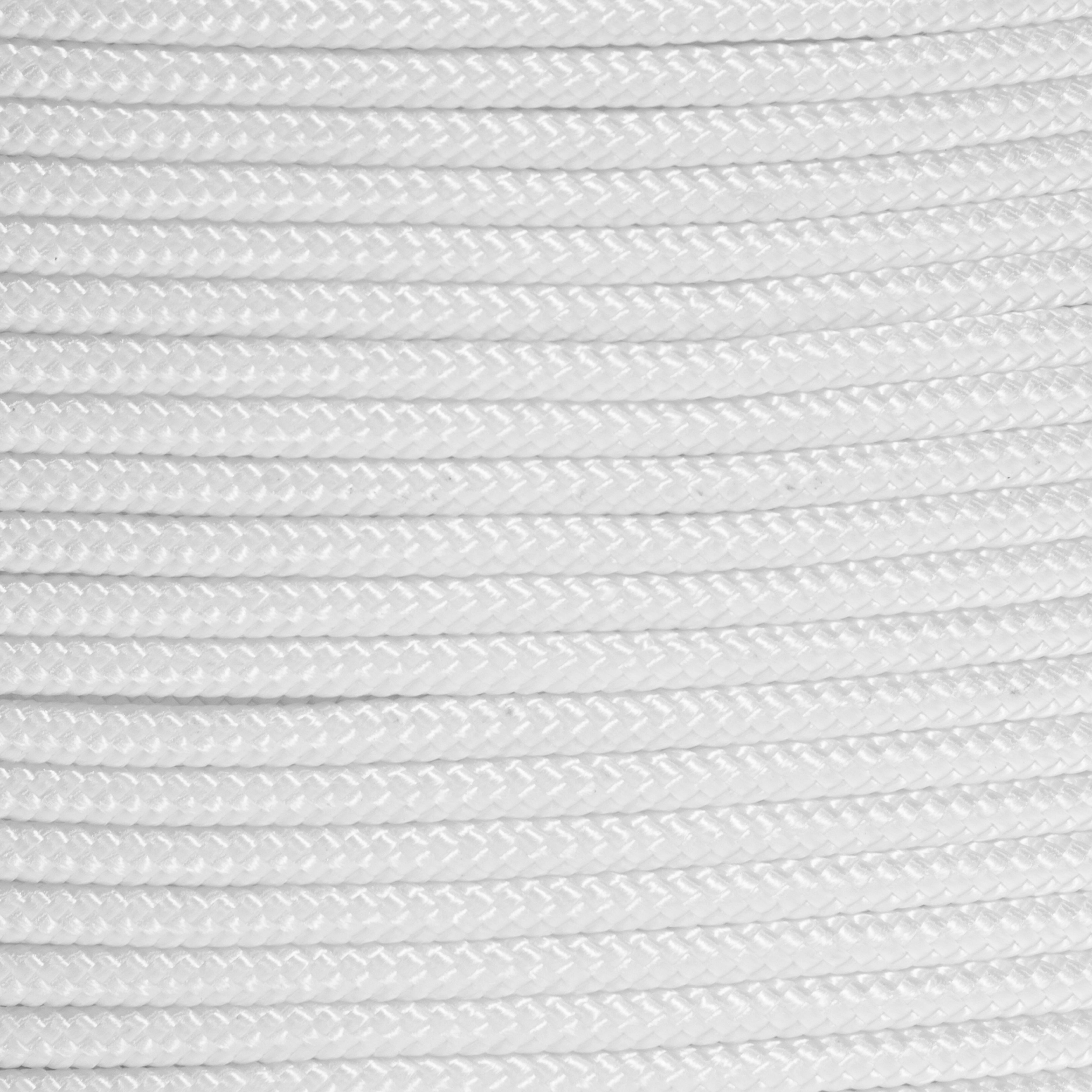 CUERDA POLIAMIDA TRENZADA CON ALMA 6MM. 1M BLANCO  ROMBULL - 2