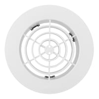 REJILLA DE VENTILACION EMPOTRABLE PLASTICO  100  MM - 2