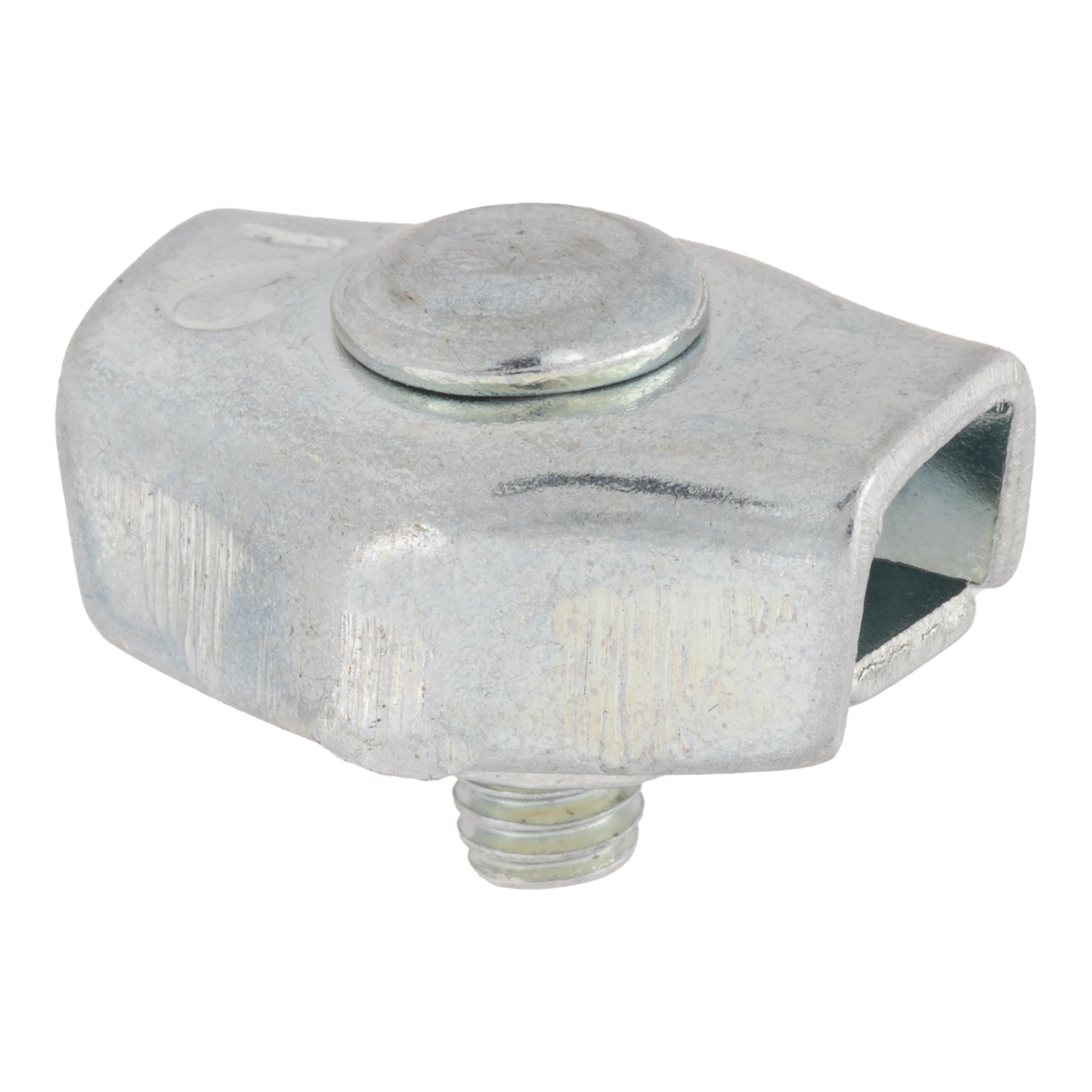 SUJETACABLE PLANOS SIMPLE GALVANIZADO 2 MM. 8 UDS - 2