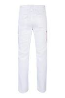 PANTALON DE TRABAJO MULTIBOLSILLOS ELÁSTICO BLANCO TALLA 50 VELILLA 103002S - 2