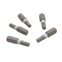 PUNTAS PARA ATORNILLADOR ALLEN PXH4 CORTA L25 IZAR 5 UDS - 3