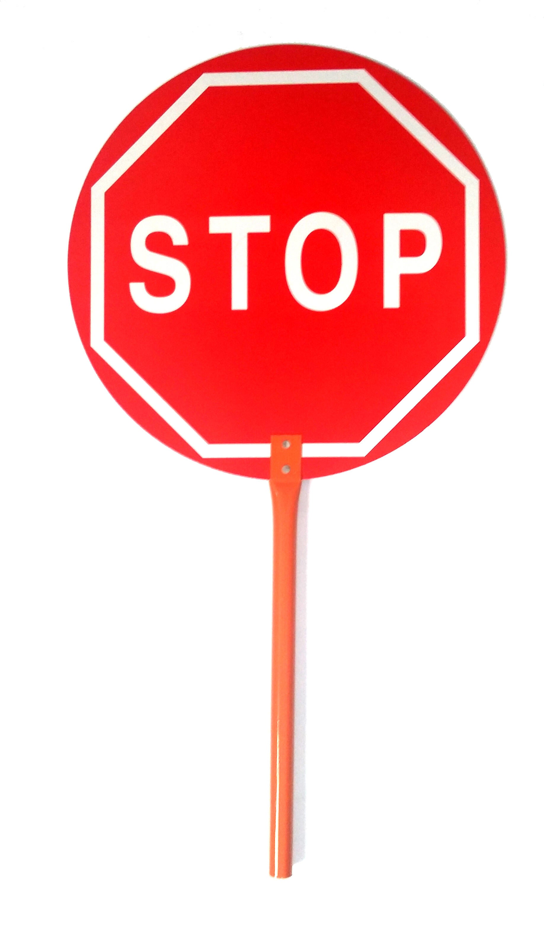 SEÑAL PALETA MANUAL STOP/PASE 1UD - 2