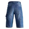 PANTALÓN CORTO DE TRABAJO MULTIBOLSILLOS DENIM TALLA 3XL KAPRIOL 36089 - 2