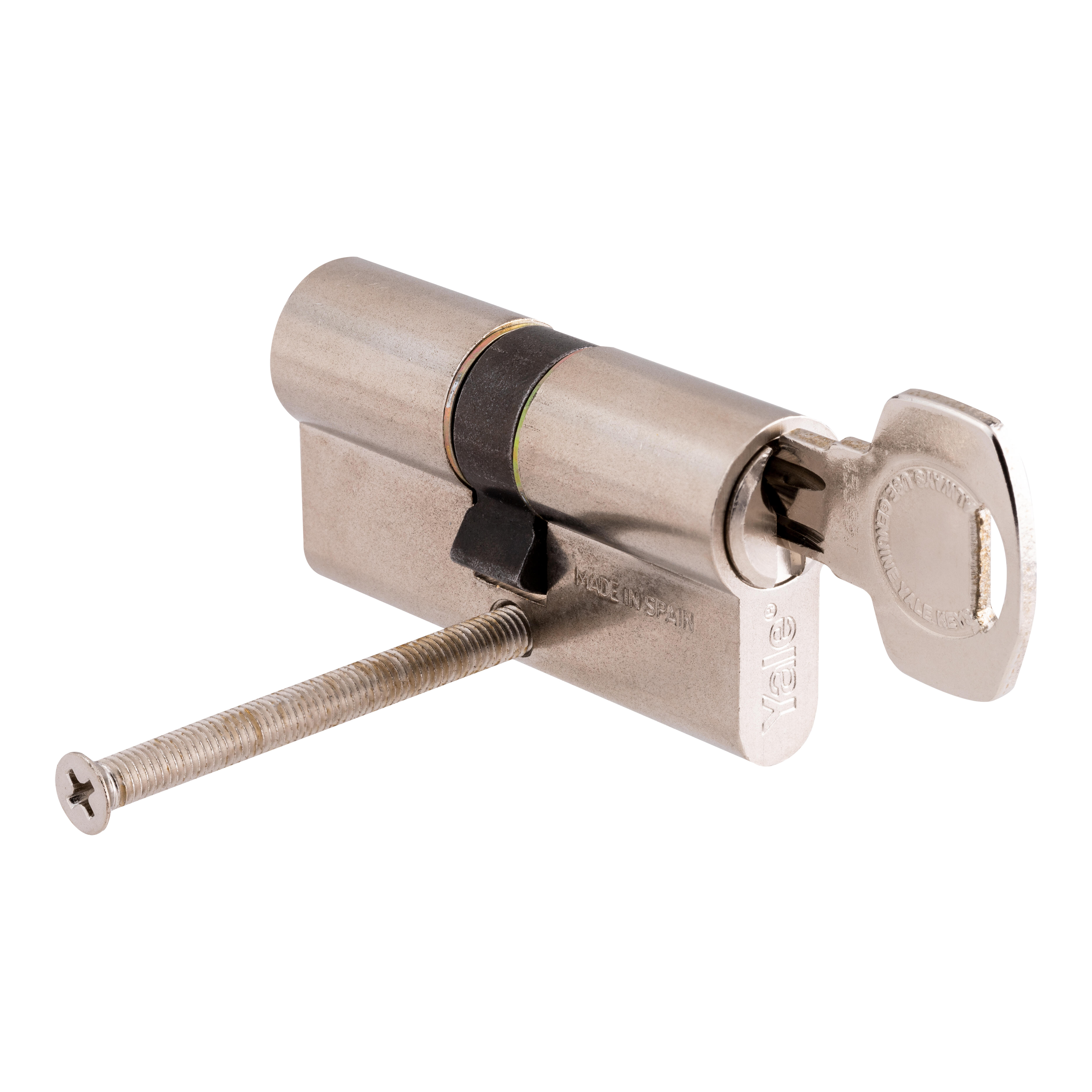 BOMBÍN CERRADURA 30X30MM CON 3 LLAVES YALE - 2