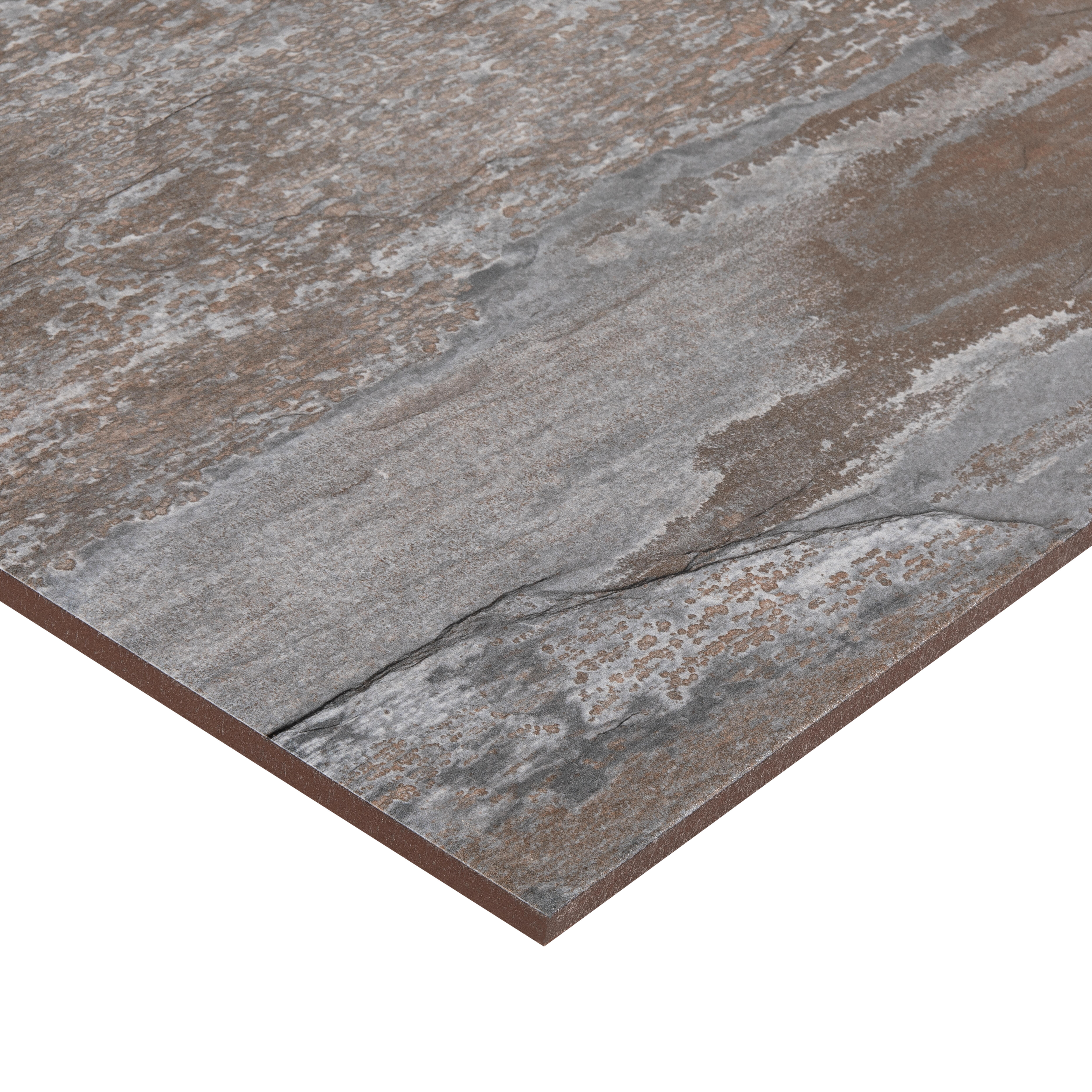 BALDOSA EXTERIOR GRES ESPESORADO 33.3X33.3CM RAYASTHAN PIZARRA - 4